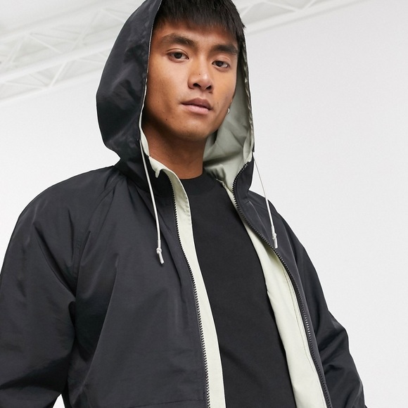 ASOS DESIGN jacket with storm vent stone lining - Picture 7 of 7